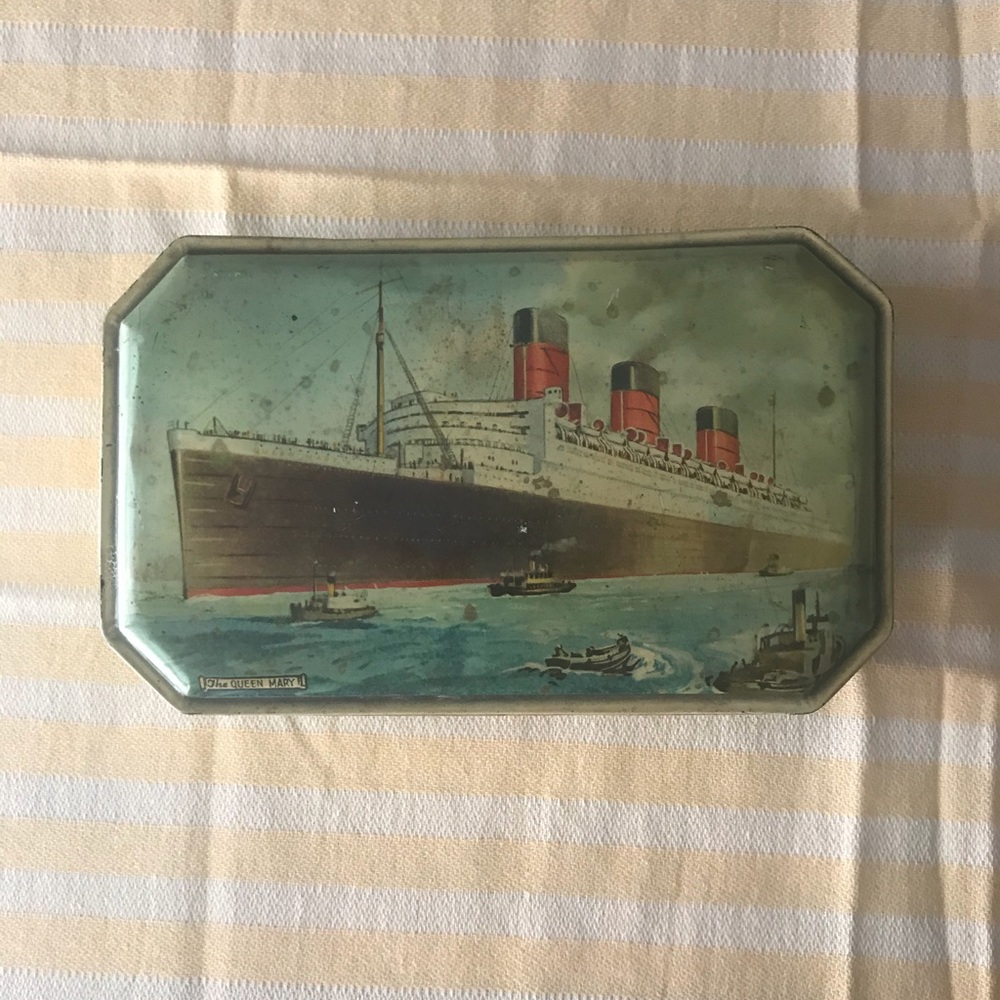 Vintage candy tin cute cottagecore decor